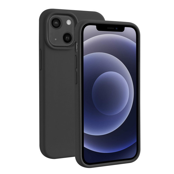 BeHello iPhone 13 Liquid Silicone Case Black