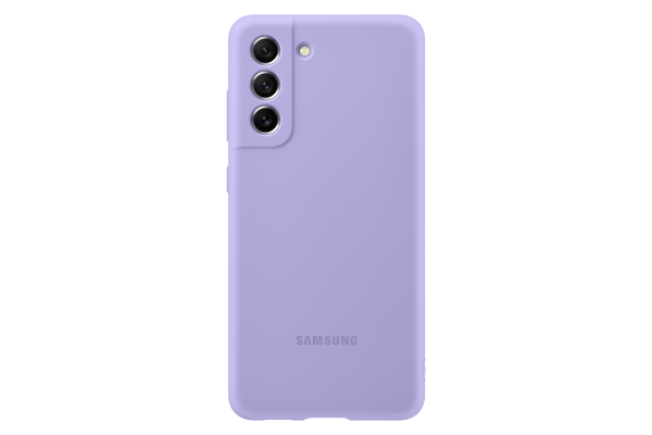Samsung Galaxy S21 FE Silicone Cover Lavender