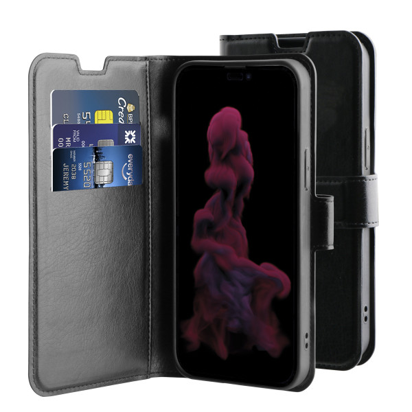 BeHello iPhone 14 Pro Max Gel Wallet Case ECO Black