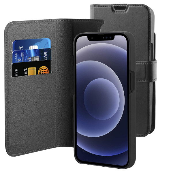 BeHello iPhone 13 2-in-1 Wallet Case Black