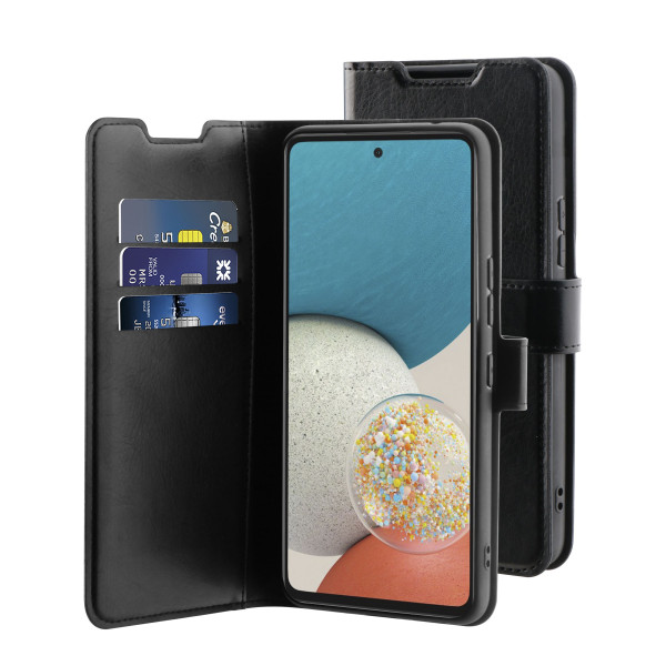 BeHello Samsung Galaxy A53 Gel Wallet Case Black