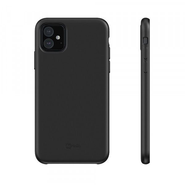 BeHello iPhone 11 Liquid Silicone Case Black
