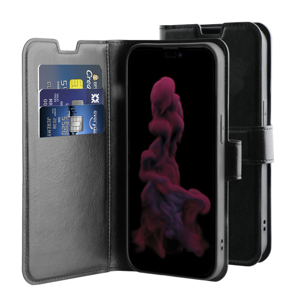 BeHello iPhone 14 Pro Gel Wallet Case ECO Black