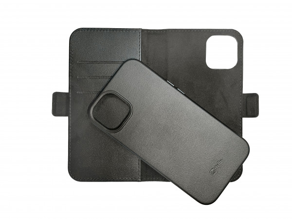 BeHello iPhone 13 MagSafe Magnetic Flip Hoesje - Zwart