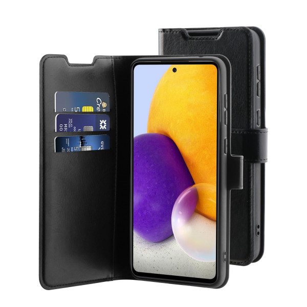 BeHello Samsung Galaxy A73 Gel Wallet Case Black