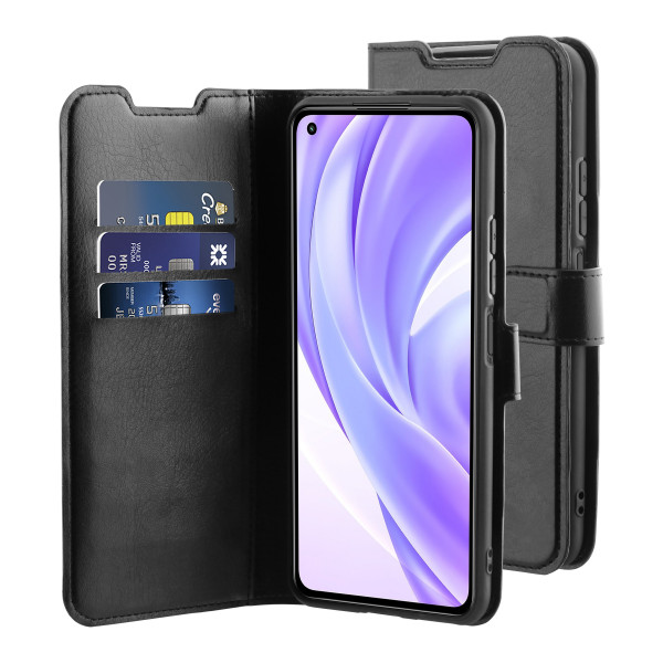 BeHello Xiaomi Mi 11 Lite Gel Wallet Case Black