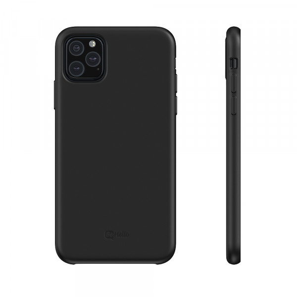 BeHello Premium iPhone 11 Pro Liquid Silicone Case Black
