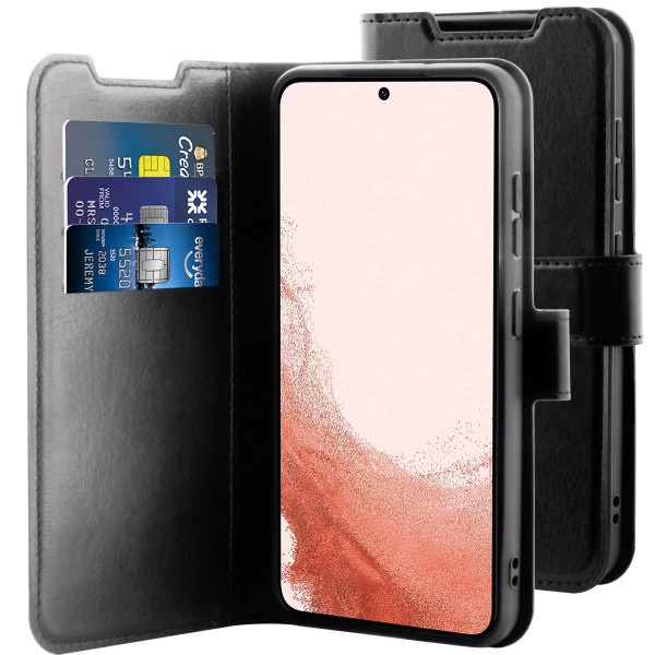 BeHello Samsung Galaxy S23+ Gel Wallet Case Black