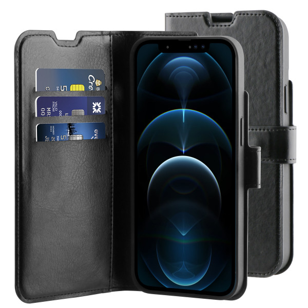 BeHello iPhone 13 Pro Gel Wallet Hoesje - Zwart